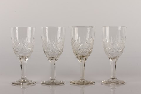 4 høje porterglas