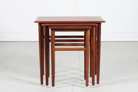 Danish Modern
Set Nesting Tables 
made of teak