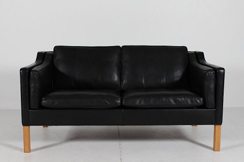 Børge Mogensen
2 personers sofa 2212
m/sort læder