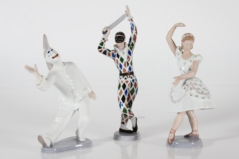 Bing & Grøndahl
Harlekin, Pjerrot og Colombine