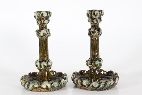 Thorvald Bindesbøll
P. Ipsen Kjøbenhavn
Art Nouveau lysestager