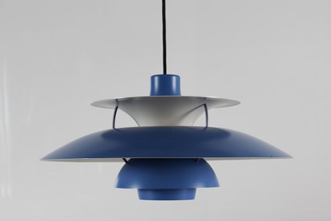 Poul HenningsenOld PH 5 Pendant with blue shades