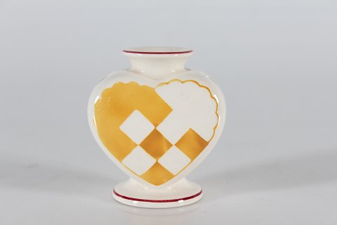 Aluminia Gul julehjerte