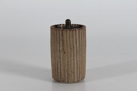 Arne BangLidded jar of stoneware