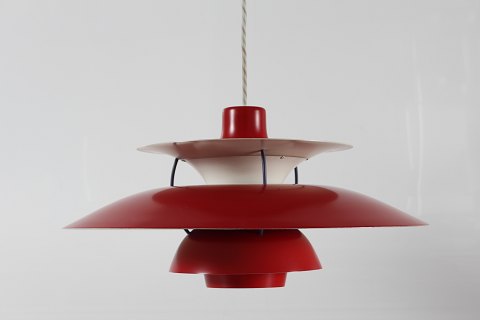 Poul HenningsenGl. PH 5 pendel Højrød