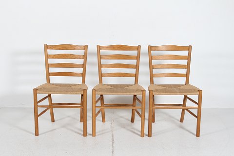 Kaare Klint"Kirkestol" of oakwith paper cord