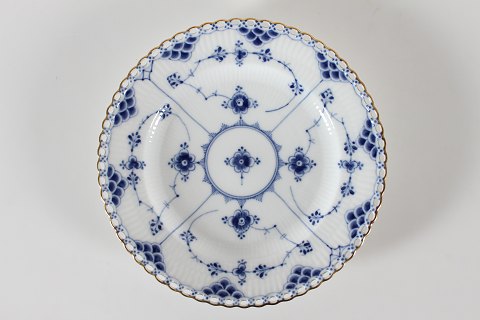 Royal CopenhagenMusselmalet HelblondeMed guldkantAntik flad tallerken Ø 22
