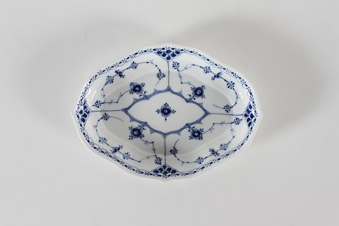 Royal CopenhagenMusselmalet Halvblonde Oval assiet 552L 22,5 cm