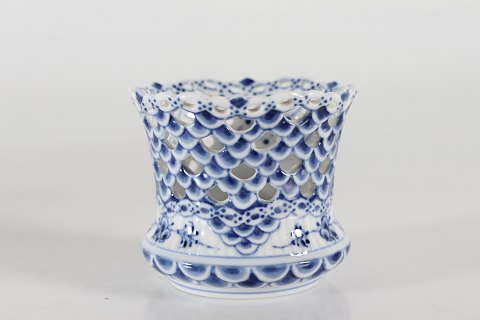 Royal CopenhagenBlue Fluted Full LaceVase 1015