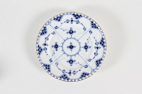 Royal CopenhagenMusselmalet HelblondeMed guldkantAntik  frokosttallerken 1086