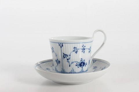 Royal CopenhagenMusselmalet RifletStor morgenkop m/høj hank 90+91